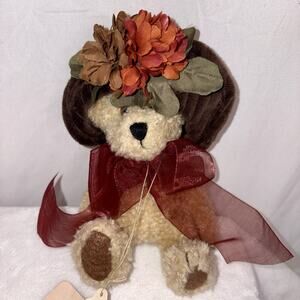 Boyds Bears “Adaline Bearett” Plush Brown Collectible 6" Vintage W Tags